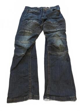 Ring of Fire Boys Slim Denim Jeans Size 18 Slim Blue Distressed
